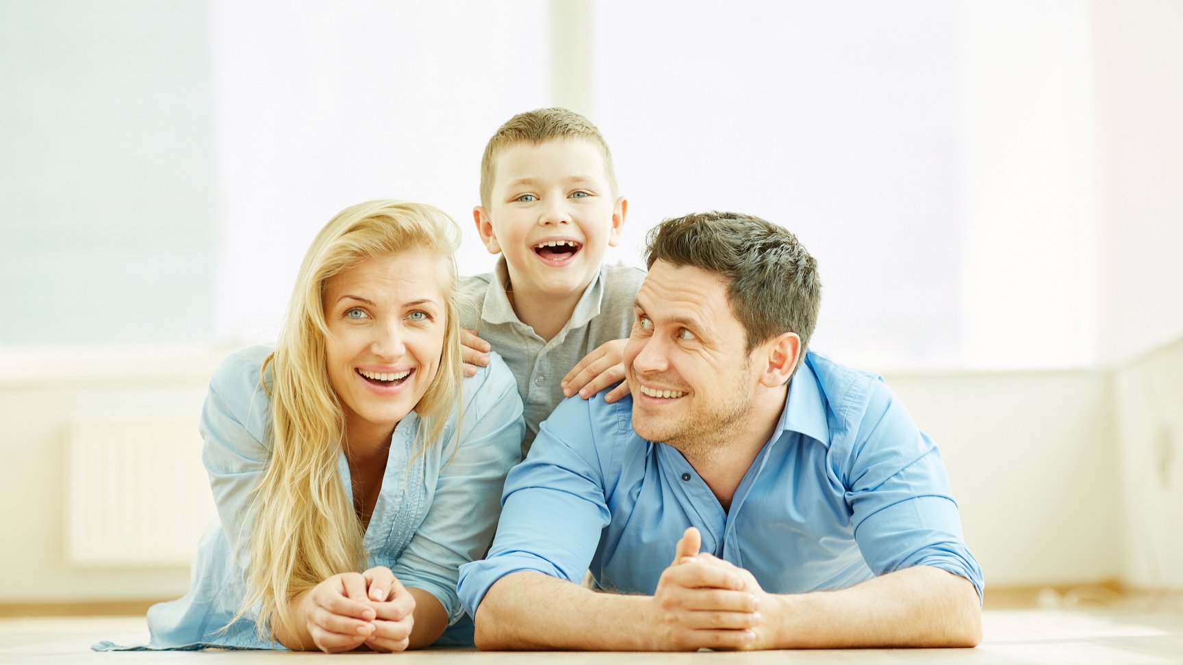 Family in good mood